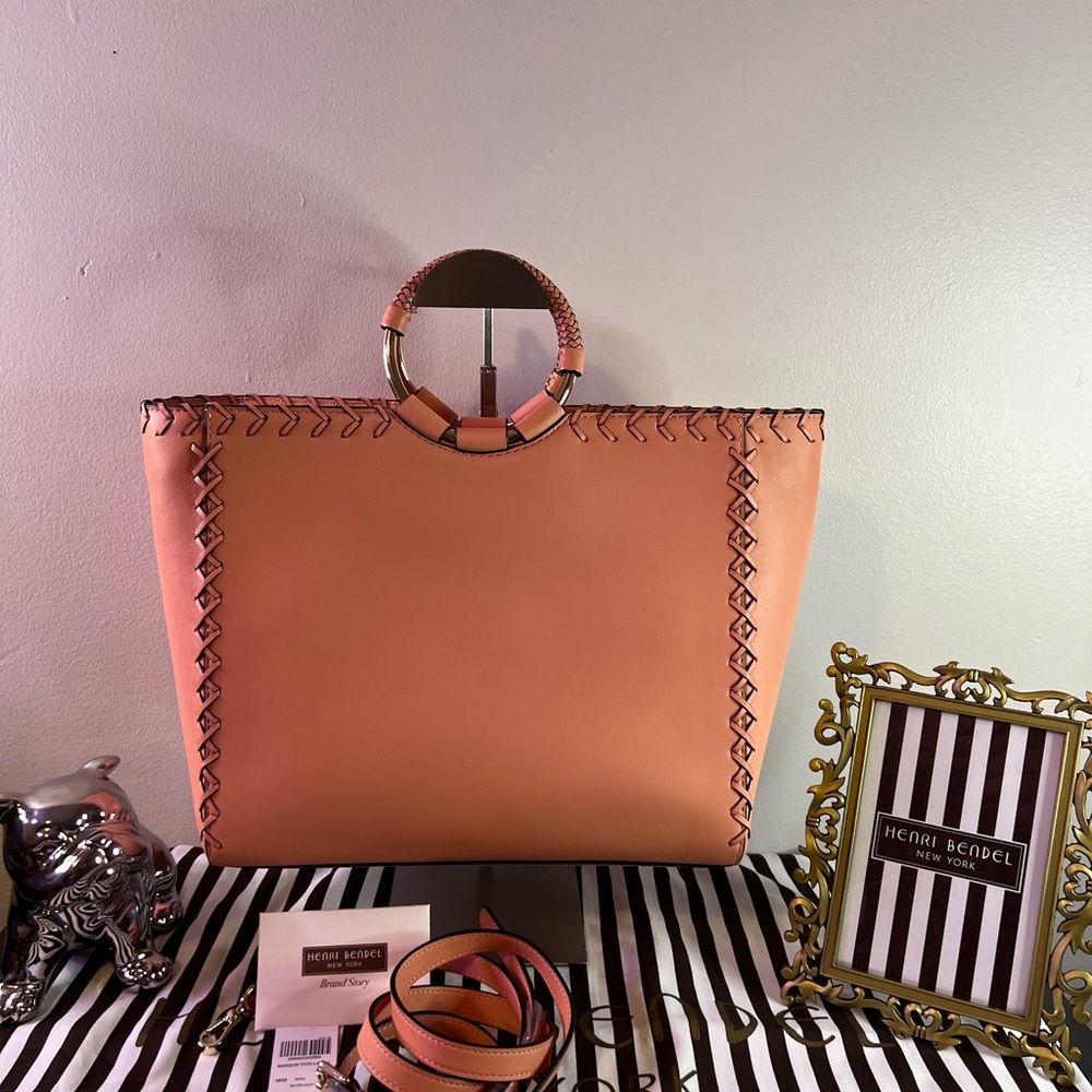 Henri Bendel Marquis Whipstitch Tote - Picture 5 of 15